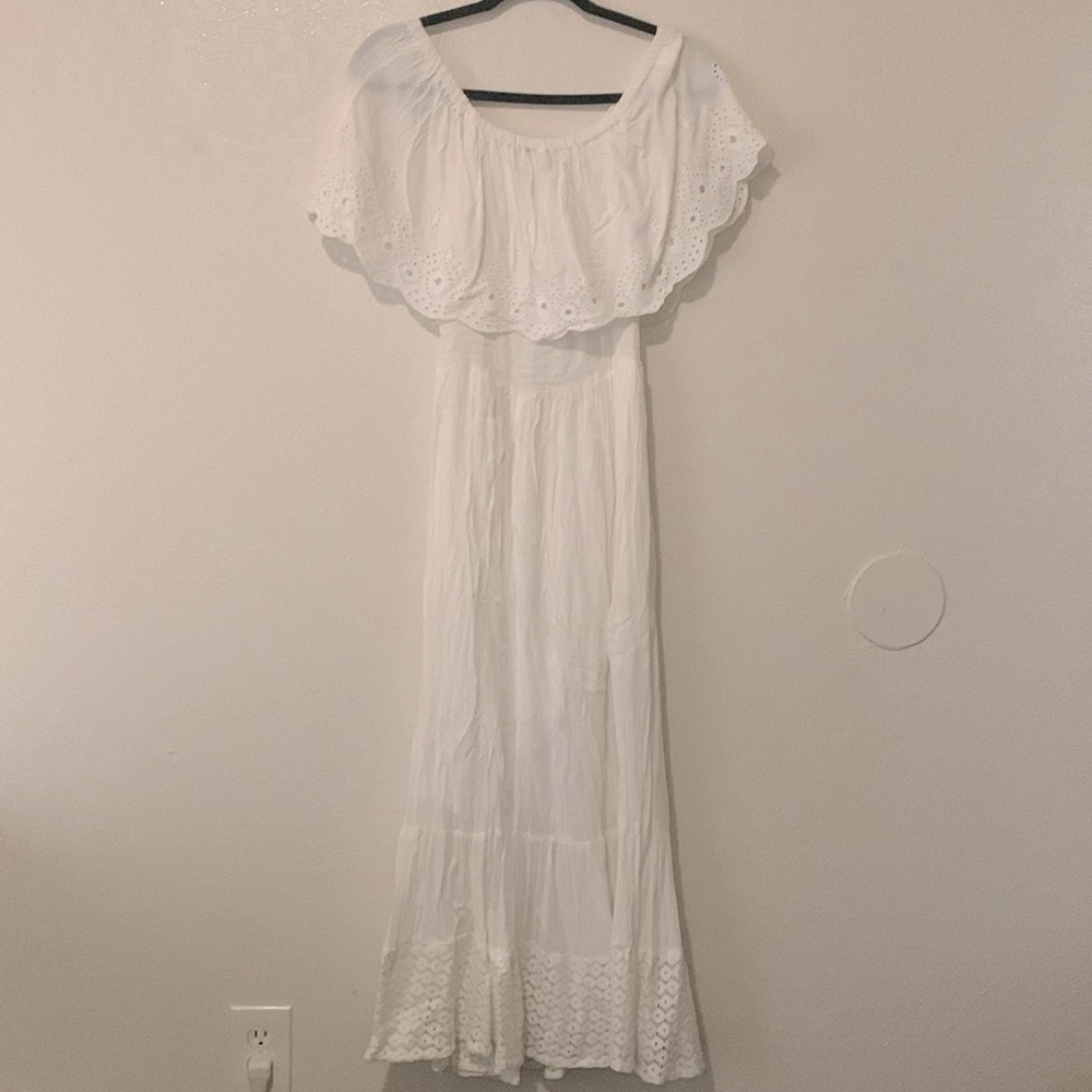 NAOO White Summer Dress